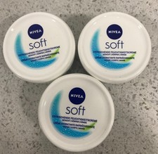 Pack of 3 New Nivea Soft Refreshingly Soft Moisturizing Cr me, .84OZ FREE SHIP