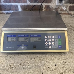 Toledo 8433 Digital Price Computing Scale 30lb Front Rear Display