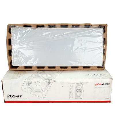 Polk Audio 265 RT Each 6.5'' in-wall speaker Vanishing Series New Open Box White