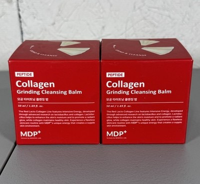 2X - MDP+ Red Lacto Collagen Grinding Cleansing Balm 50ml Peptide Makeup Remover