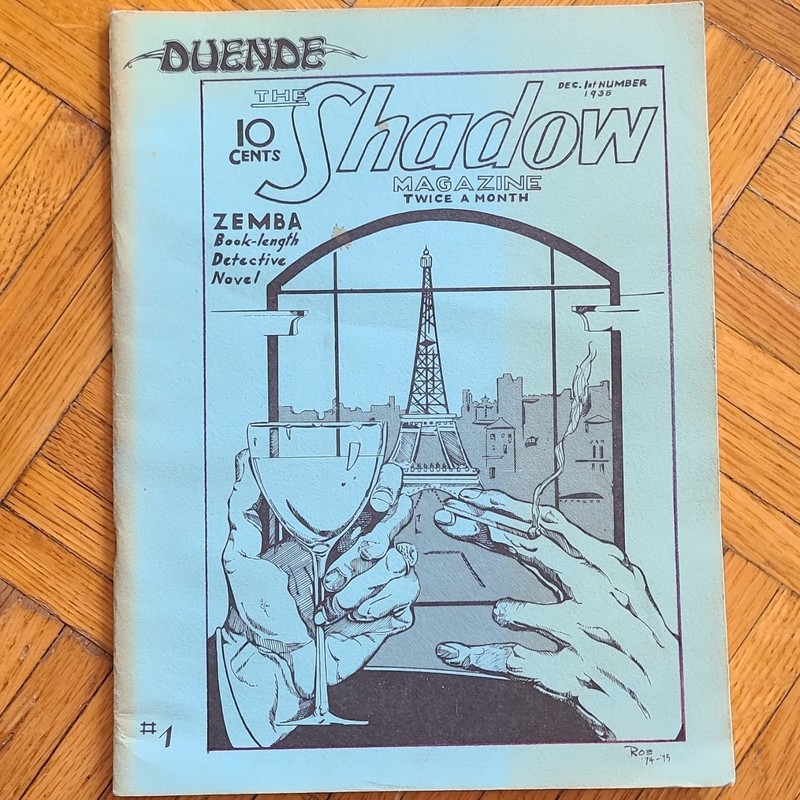 Duende The Shadow Magazine Issue #1 (1975) Softcover Pulp, English