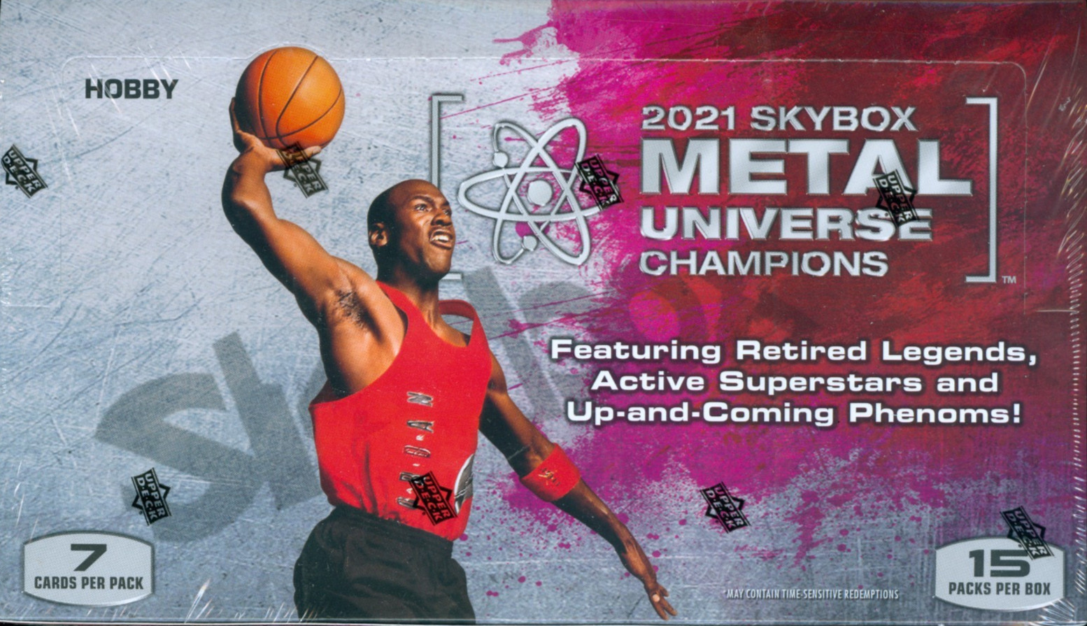 2021 Upper Deck Skybox Metal Universe Champions Factory Sealed Hobby Box