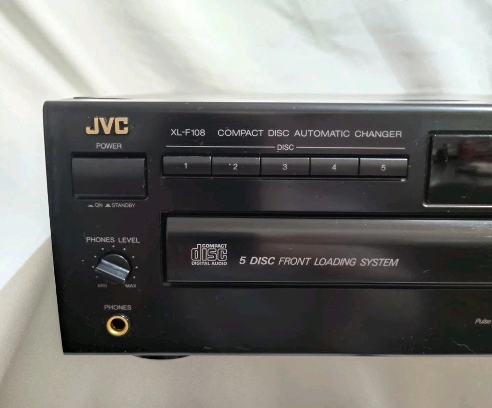 JVC XL-F108 CD Changer 5 Compact Disc Player HiFi Stereo Vintage  (tested) - Image 3 of 4