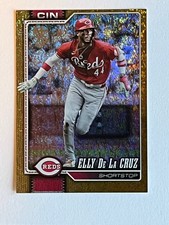 #150 2026 Topps Series 1 Elly De La Cruz Gold Holo Foil 36/50 