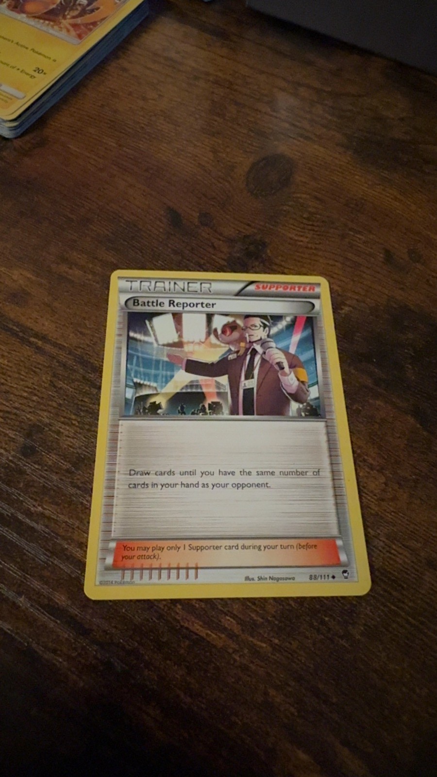 Battle Reporter 88/111 Uncommon Furious Fists Pokemon Lightly Played