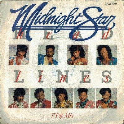 Midnight Star - Headlines 7 Pop Mix - Used Vinyl Record 7 - 40 - D1450z