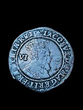 James l Sixpence 1605