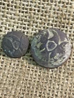 Two Dug Civil War Infantry Eagle I Buttons Overcoat And Cuff Recovered Resaca Ga