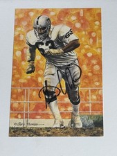Gene Upshaw Goal Line Autograph JSA CG22278