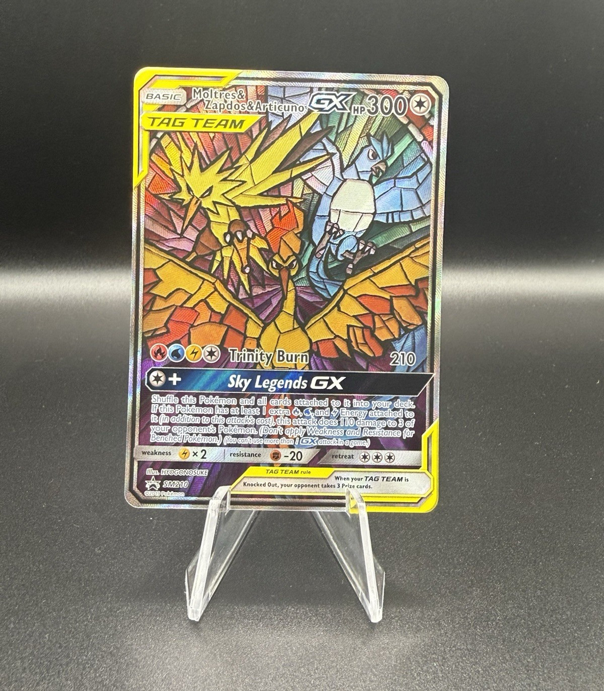 The Pokémon Company Moltres & Zapdos & Articuno GX SM210 Promo Holo EN 2019