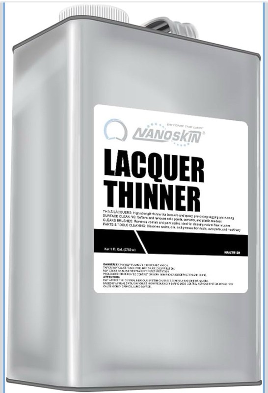 LACQUER THINNER 1 Gallon - Professional Strength, Medium-Dry 3 Pack