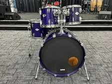 Yamaha Beech Custom Blueberry Lacquer Drum Set 22/10/12/14