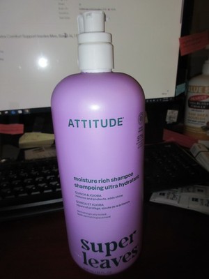 Moisture Rich Hair Shampoo, EWG Verified, For Dry and Damaged Hair, NO PUMP