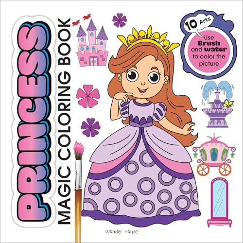 Princess Magic Coloring Book - Image 4