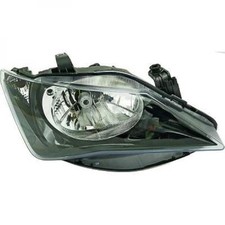 Halogen Scheinwerfer Frontscheinwerfer links H4 schwarz für Seat Ibiza IV ST