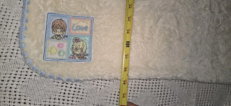 Manta de bebé de felpa de colección Precious Moments  Foto 4 de 4