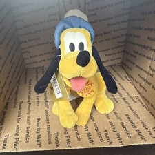 Disney Store 4th Of July Pluto Bean Bag Plush New W/ Tags Ii23