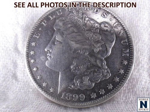 NobleSpirit (JL) 1889 O Morgan Silver Dollar VF + / XF