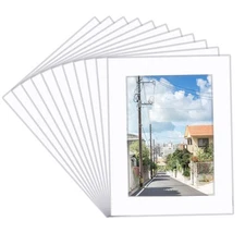 5x7 White Picture Mats, Frame Mattes for 4x6 Pictures Display Photo Frame