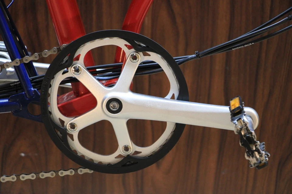 Brompton M6L 2010 Folding Mini Velo Bike 18 Inch Custom Dynamo Hub 2x3 Speed - Image 2 of 4