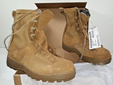 New McRae Army Temperate Weather Combat Tan/Light Brown Boots Mens 10.5R (D)