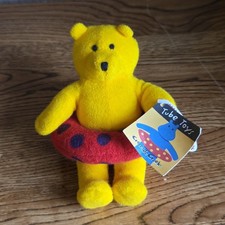 RARE VINTAGE 1997 CROCODILE CREEK RUB-A-DUB-DUB BEAR W/ Original Tags