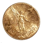 Photo of a 1929 Mexico 50 Pesos Gold from an eBay sale