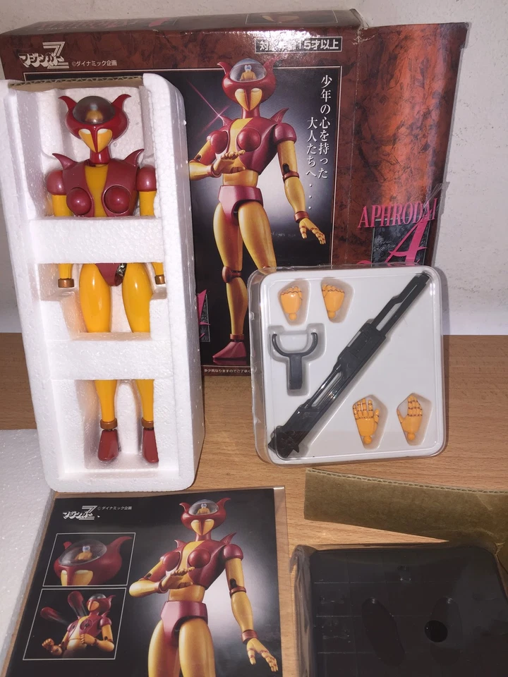 Bandai Soul of Chogokin SOC GX-08 Mazinger Z APHRODAI SIN USAR, EN CAJA, 2002 Foto 4 de 4