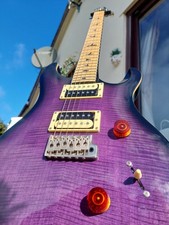 PRS SE Custom 24 Electric Guitar - Purple Burst