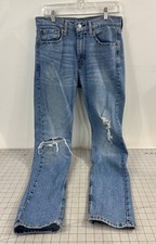 Levi  s 510 Women  s Distressed Light Wash Skinny Jeans W31 L32 Faded Denim
