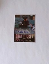 2011 Playoff Contenders Draft Ticket AUTO Matt Duran DT2 New York Yankees