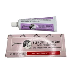 Genuine Black & White BLEACHING CREAM 1.5 oz. New/Sealed Discontinued