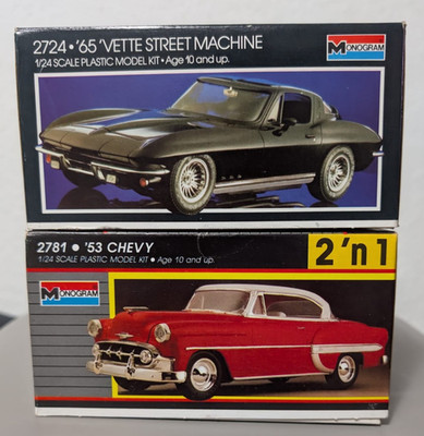 Monogram Modellbausatz 2 Modellbau Scale 1/24 Model Kit mit OVP Unverbaut