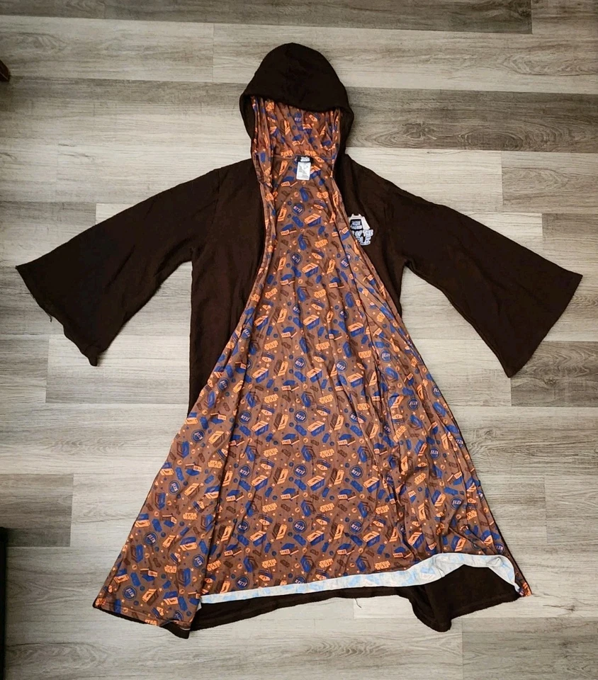 Star Wars Disney Jedi Entrenamiento Pruebas del Templo Bata Adulto Talla Única Raro  Foto 4 de 4