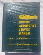 SEALED NOS 1974 Chilton's Automotive Service Manual Professional Edition 5875
