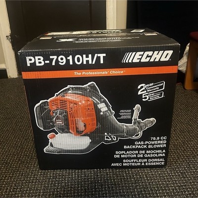 ECHO PB-7910H/T X Series 79.9cc Gas Backpack Leaf Blower Easy Start Ergonomic