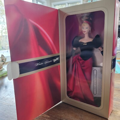 90s Winter Splendor Barbie Doll 1998 Avon Special Edition Mattel 19357 Vintage