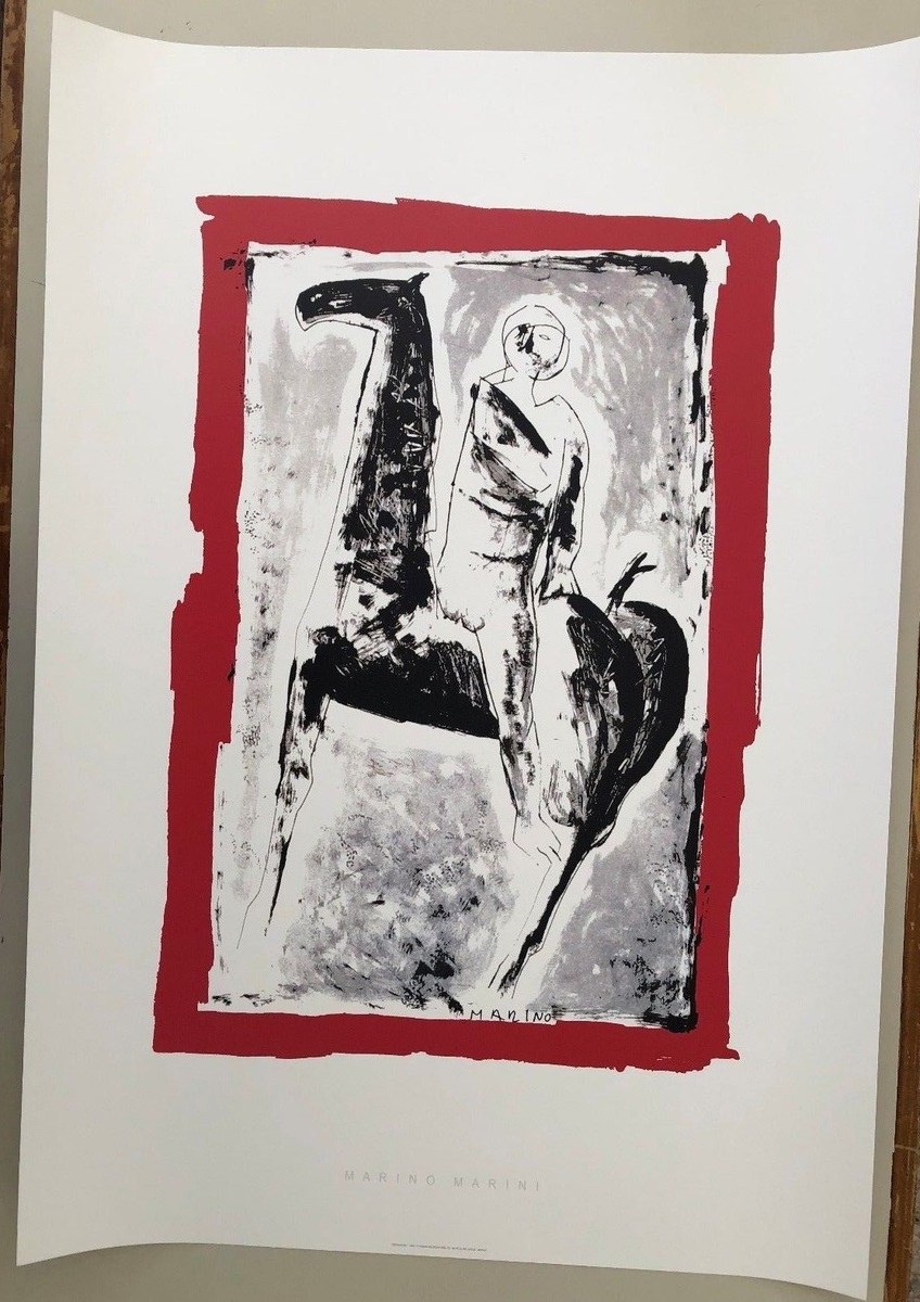 Marino Marini、scomposizione、希少画集画 Marino Marini、scomposizione、希少画集画