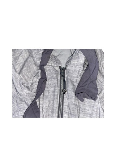 Size 6 Lululemon Womens Vitality Adirondack Jacket Commuter Fossil Gray Cinched - Picture 12 of 18