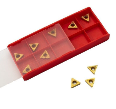 10PCS TCMT110204 US735 Carbide Inserts Internal Turning Tool Lathe CNC Cutter