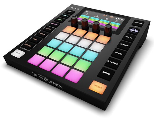 American DJ WMX1 MK2 Wolfmix Powered DMX LED Lighting Controller+Headphones ADJ - Picture 2 of 12