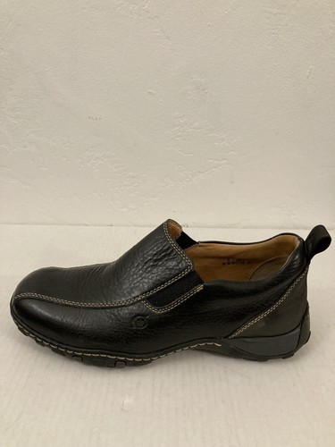 Børn Men's Size 9M Black Leather M3198 Slip On Casual Loafer Shoe Dress Casual - Picture 8 of 11