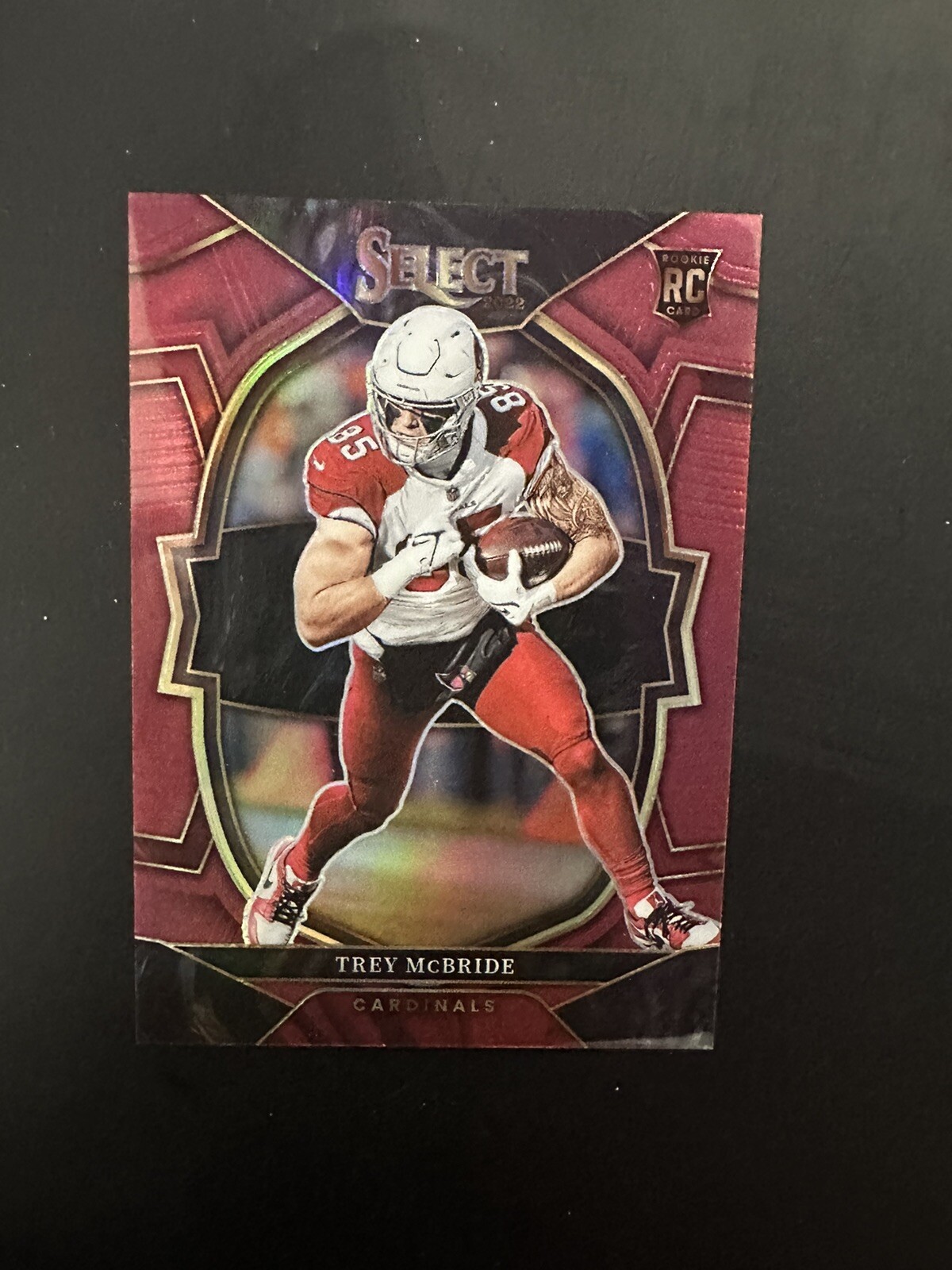 TREY MCBRIDE 2022 SELECT CONCOURSE ROOKIE MAROON CARDINALS RC 53/149 Q2885
