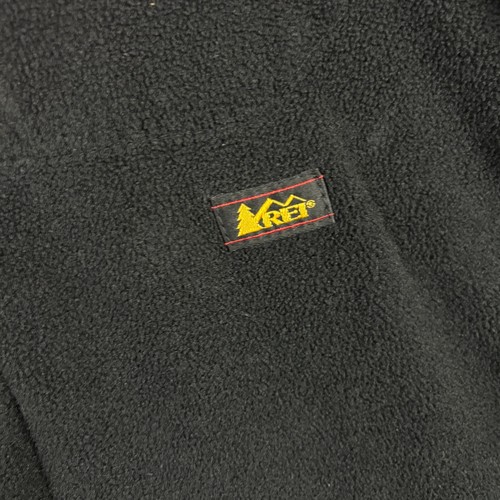Vintage REI Polartec Fleece Jacket Men's XL Black Full Zip Long Sleeve - Picture 4 of 19