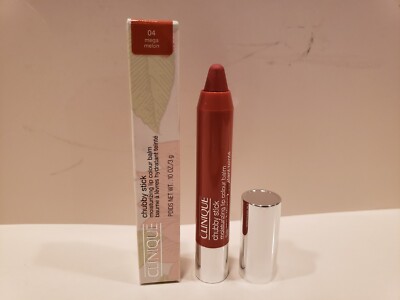 Clinique ~ Chubby Stick ~ Moisturizing Lip & Balm ~ #04 ~ Mega Melon ~ NIB