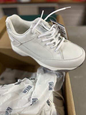 Drew Orthopedic Diabetic Men's 10586-22 White Cheer shoes Size 8.5 WW