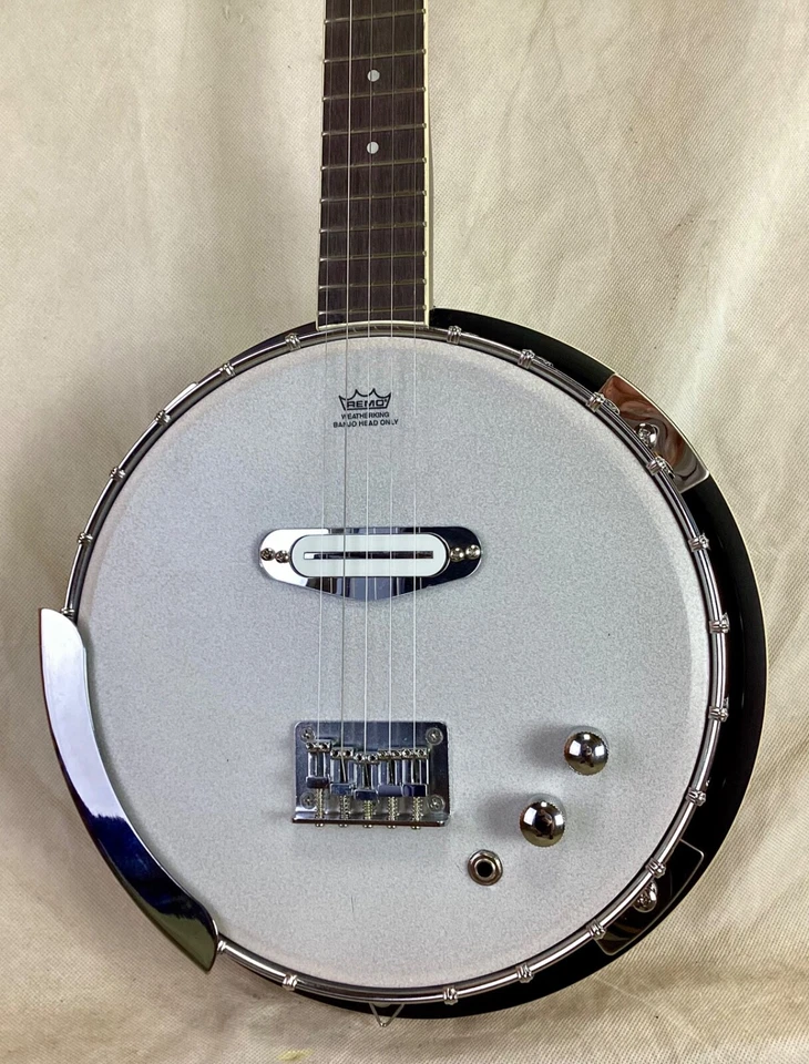 MORTone JoSonic JS1MB hard top electric banjo conversion - Image 2 of 2