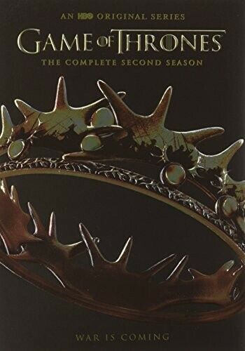Game of Thrones: The Complete Second 2nd 2 Season (DVD, 2015, 5-Disc Set) - Afbeelding 1 van 1