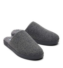 TOMS Mens Slip On Harbor Smoke Grey Mens Slippers Size 12 New With Box
