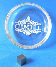 New York Tavern THE CHURCHILL - Cendrier publicitaire  vide poche coupelle